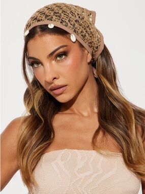 NWT! Seashell Headwrap